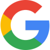 Google logo for representing that go solo stays have 4.9 rating on google